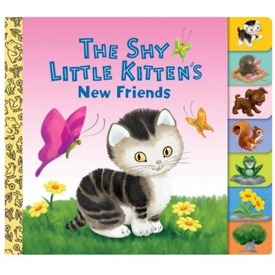 The Shy Little Kitten's New Friends - Golden Books