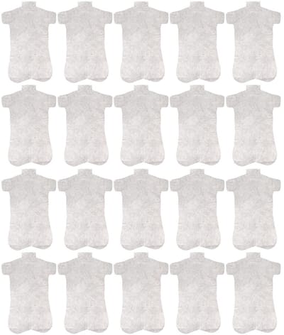 NTH products- Rugmasker 20 Stuks - Spa Masker Papier - Katoenen DIY Huidverzorging - Wegwerp Masker - Universeel Gebruik - Huidvriendelijk en Hydraterend - Maskerpapier