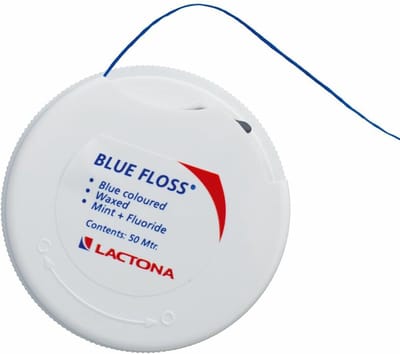 6x Lactona Floss Blue 50 meter