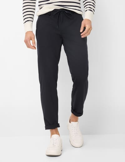 Brax Heren Jogger  Style PHIL DARK NAVY, donkerblauw, maat 36/32