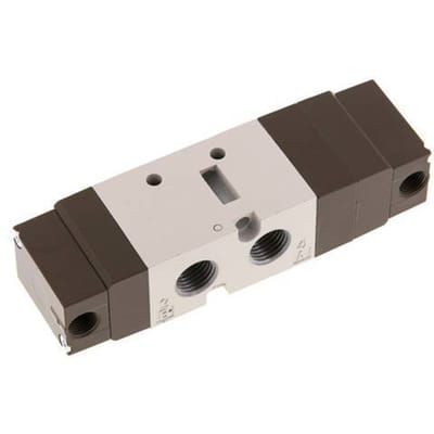 5/3 G1/4'' (G1/8'') Centrum Gesloten Luchtgestuurd Ventiel 2-10bar/28-140psi YPC
