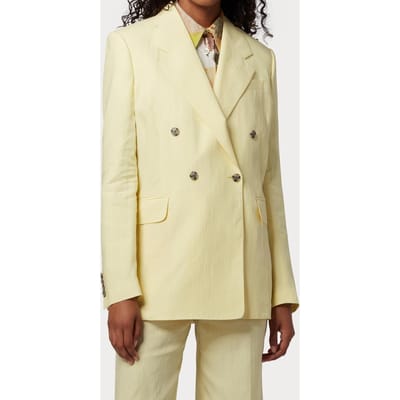Paul Smith Jacket Lemon Yellow Größe: 40 | Blazer Outlet | Damen | Gelb