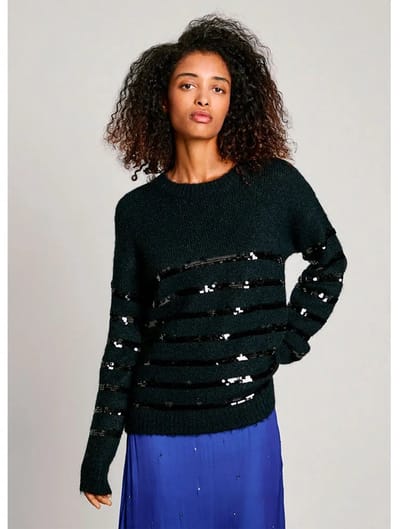 Pepe Jeans Nina Trui Zwart S Vrouw