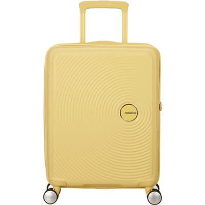 American Tourister Koffer - Soundbox spinner 55/20 TSA uitbreidbaar - Pastel Yellow - 2,6 kg