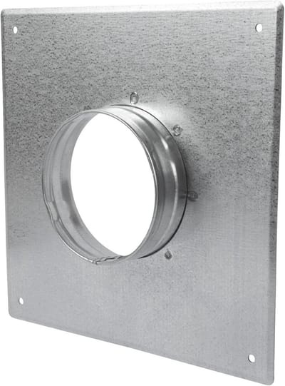 Duct Connector Flens Ø 100mm - Gegalvaniseerd Staal voor Verwarming, Koeling en Ventilatie