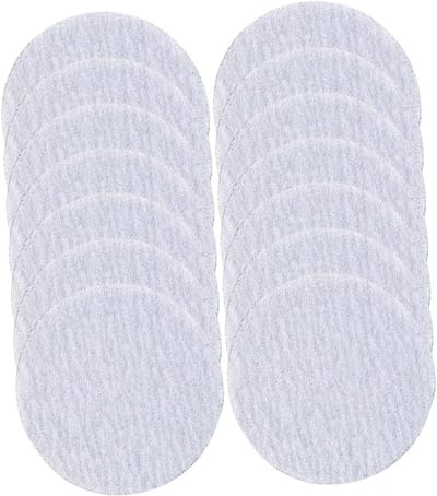Oogpotlood Slijper Pads - Make-up Slijper Nagelvijl - Precisie Slijpen - Fijne Schuurpapier Stroken - 48 x 48 cm - Zilver