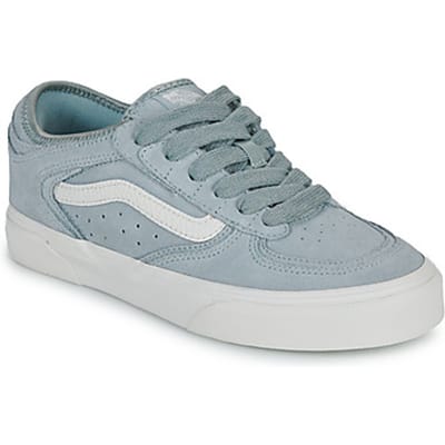 VANS lage unisex sneakers van suède - grijs/roze - EU 37