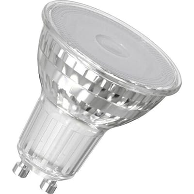 OSRAM LED Spot Reflector Superstar PAR16 50 dimbaar, 2700 K warm wit, 3,7 W, GU10, 36°, 350 lm, 15.000 h, voor spots, accentverlichting, vitrines