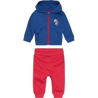 lupilu Baby joggingpak (Blauw/rood, 50/56)