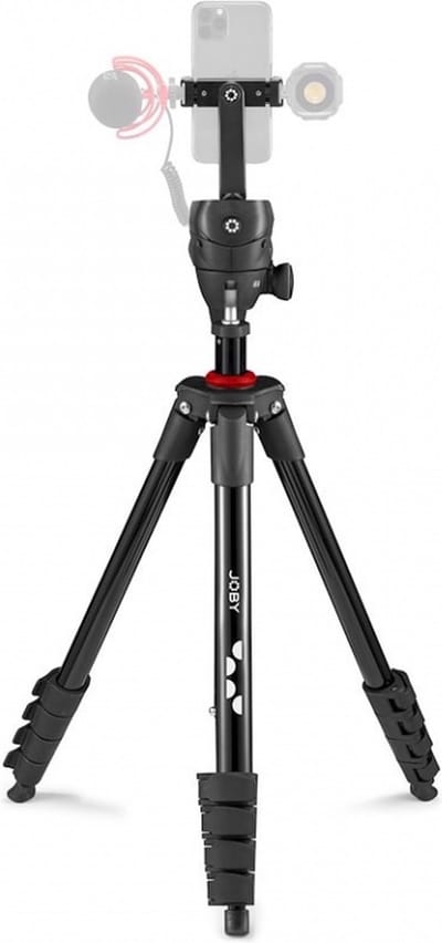 Joby Compact tripod Digitaal/filmcamera 3 poot/poten Zwart, Rood