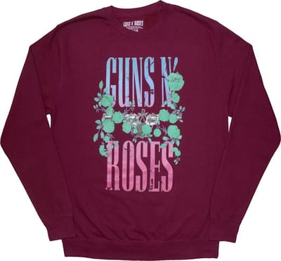 Guns N' Roses - Guns & Vine Sweater/trui - M - Bordeaux rood