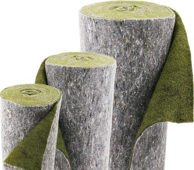Groene oevermat, hellingmat, vijverrandmat voor vijverfolie, 2m x 0,5m