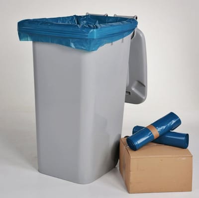 Containerzak - Afvalzak - 240 liter - 50 zakken - blauw - LDPE - TYP80