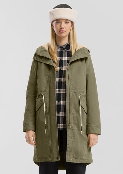 Gewatteerde parka dames QS