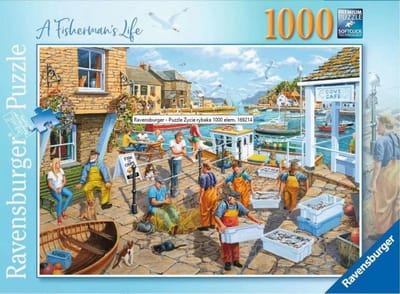 Legpuzzel van 1000 stukjes - Het leven van een visser