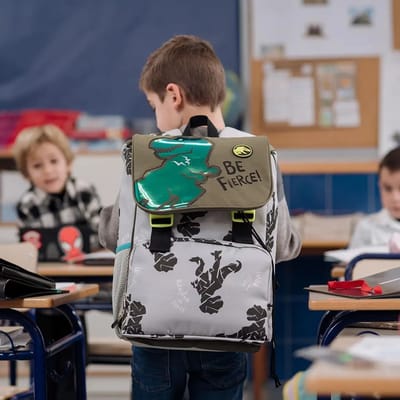 Middelgrote schoolrugzak voor kinderen Cerda Jurassic Park