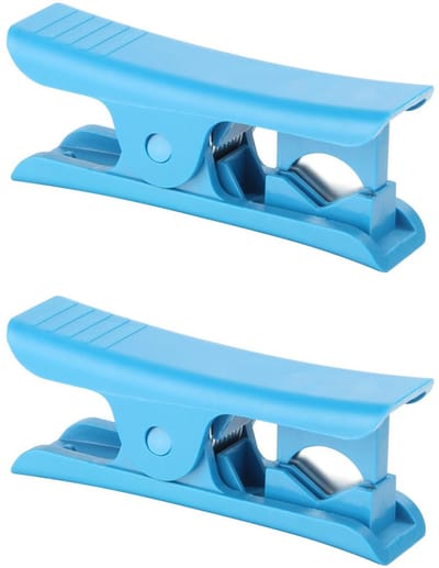 Dailygoods- Slangsnijder 2 Stuks - Irrigatie Buis Snijder - Plastic Snijder - Maximaal 13mm OD - Voor PU/PE Tubing - Lichtgewicht en Duurzaam - Tubingsnijder