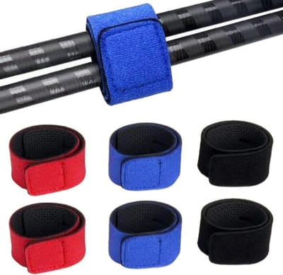Vishenhengel Banden - Hengel Riemen - Hengels Organiseren - Waterdicht Neopreen - 22 cm - 3 Kleuren
