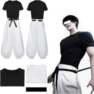 Anime Cosplay Kostuum voor Satoru Gojo, Toji Fushiguro, Geto Suguru en Ryomen Sukuna - Perfect voor Conventies en Feestjes