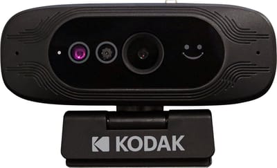 KODAK Webcam Access | Professionele HD 1080p videoconferentiecamera | Gezichtsherkenning compatibel met Windows Hello en geïntegreerde privacylensklep | Plug & Play oplossing