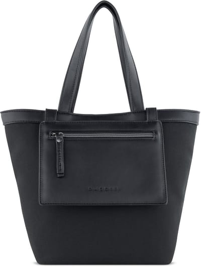 bugatti Handtas Schoudertas Elena Tote Bag Black Zwart