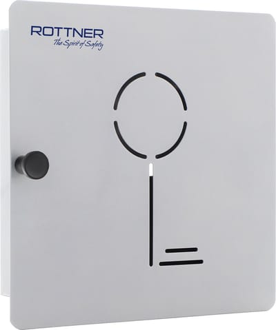 Rottner Sleutelkast Felix 10 - Magneetslot - 22x22x5 cm