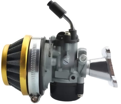 JHUBERS- Carburateur Vervanging - 19mm Carburateur - Luchtfilter - 2 Takt 47cc/49cc - Mini Pocket Bike/ATV - Duurzaam Materiaal - Motorcarburateur