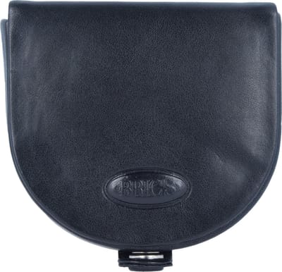 BRIC'S Leren weense doos Monte Rosa Coin Purse Black zwart
