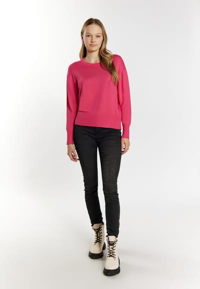 Mymo Gebreide trui Dames roze