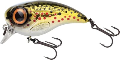 Kunstaas - Wobbler - Vissen - Langzaam zwevend - 4 cm 54 g - Bruin Trout