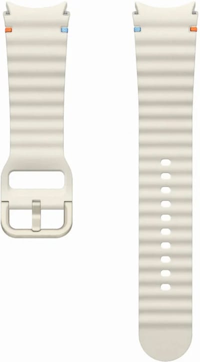 Samsung Galaxy Watch7 Smartwatchbandje - Sport Band - Maat (M/L) - Creme