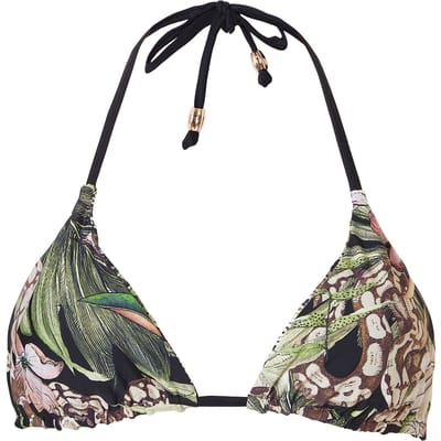 Livera Sw Bra Wf Triangle Barbabee Padded Tria Flower Maat: 36 | Bikini's Outlet | Dames