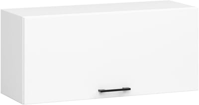 Keukenkast modulaire OLIWIA W80 G1 met 1 Deur / Hangkast / Bovenkast / AKORD Furniture Factory / Wit / 80 x 29 x 30 cm