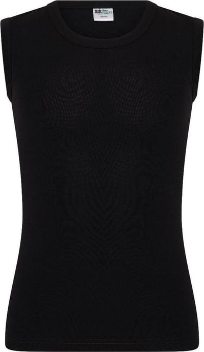 Beeren Bodywear Jongens Hemd 2-PACK CO/EA - Donkerblauw - Maat 134/140