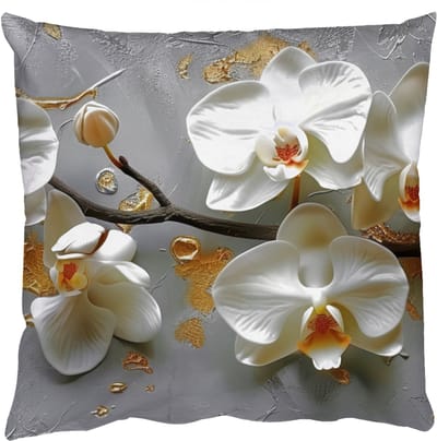 Sierkussens - Kussentjes Woonkamer - 50x50 cm - Bloemen - Orchidee - Abstract - Modern