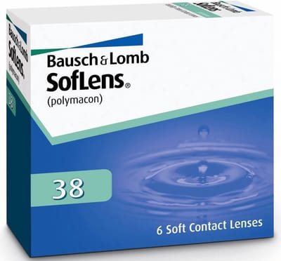 -0,25 SofLens 38 - 6 pack - Maandlenzen - Contactlenzen