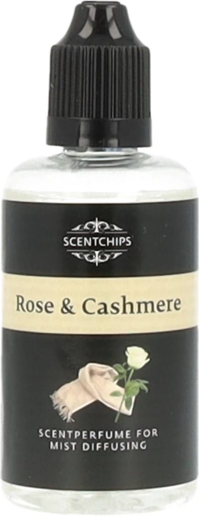 Scentchips® Roos & Kasjmier - Geurolie Voor Aromadiffuser - Geurolie Voor Oliebrander - Etherische Olie - Essentiele Olie - Etherische Olien - 475ml