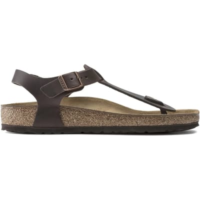 Geoliede Leren Sandalen Birkenstock Kairo