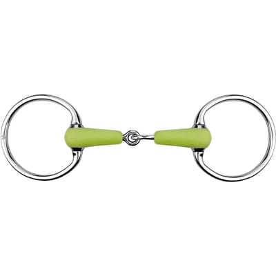 Mors 2 ringen voor paard gearomatiseerd met olijf, eenvoudige kromming York