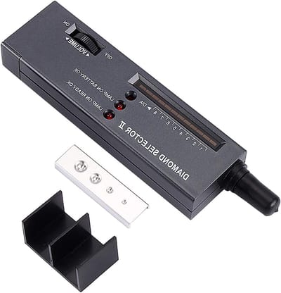 Draagbare Diamant Tester met Verlichting, Meet- en Inspectiehulpmiddel voor Juweliers en Tandartsen