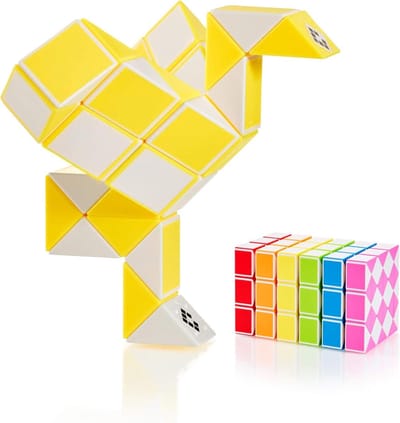 Magische Slang Puzzel - 3D Puzzelblokken - Creatief Denken Bevorderen - 36 Flexibele Blokken