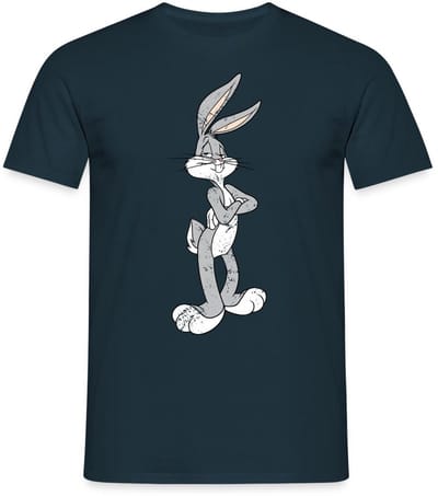Looney Tunes Bugs Bunny Vintage T-Shirt Heren