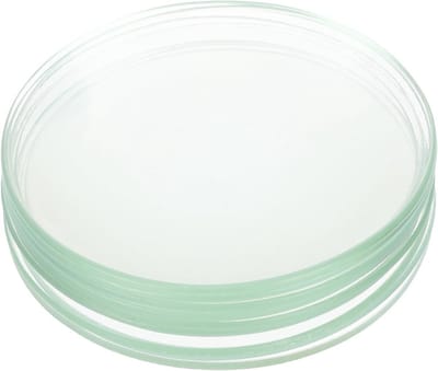 10 Stuks Dubbel Bolvormig Horlogeglas van Borosilicaat, Ronde Reserveonderdelen voor Horloges, Duidelijk en Duurzaam
