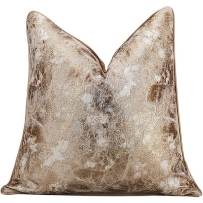 1 stuks luxe jacquard kussenhoes gestreepte decoratieve kussensloop 45*45 50*50 30*50 high-end design gouden sierkussenhoes bank 50x50cm
