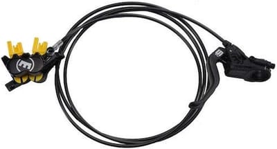 Fietsrem Hendel - Hydraulische Schijfrem - Fietsen Onderhoud - Flip Flop Ontwerp - 2200 mm Kabel - Zwart