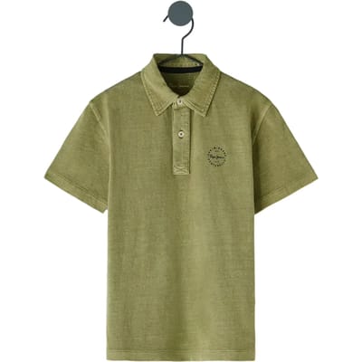 Pepe Jeans Logan Korte Mouw Poloshirt Groen 10 Years Jongen