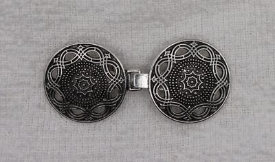 Frutsels by Es - Vestclip - rond - zilverkleur
