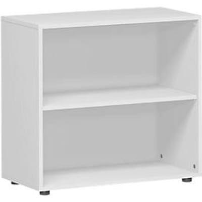 PALENQUE boekenkast, 2 OH, B 800 x D 400 x H 752 mm, lichtgrijs