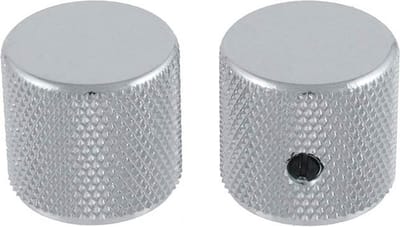 Allparts MK0115010 Chroom Barrel Knoppen - Set van 2