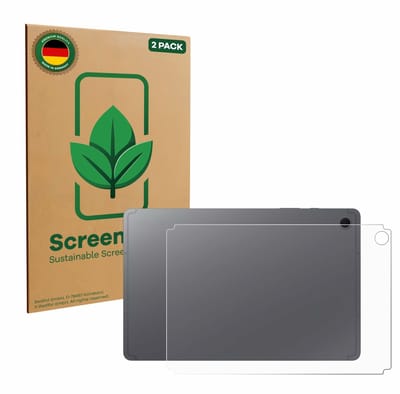 2 Stuks Screenprotector voor Samsung Galaxy Tab S10 Lite 5G (Achterkant) - Hoogwaardige Beschermfolie transparant